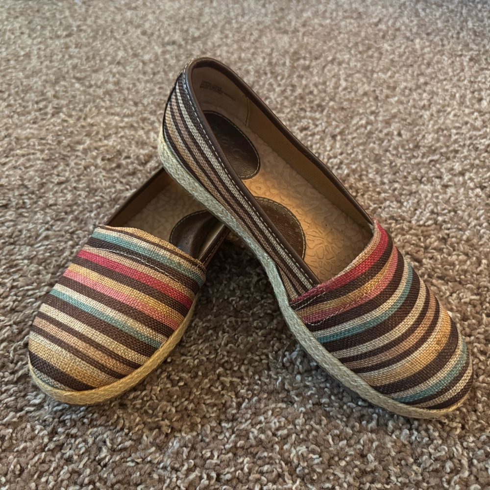 boc Multicolor Striped Espadrilles